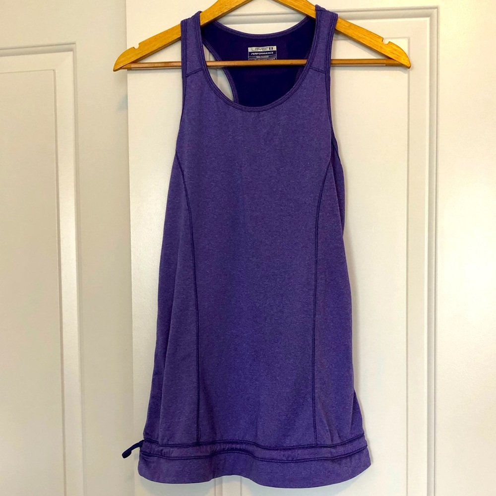 Layer 8 - purple workout performance tank